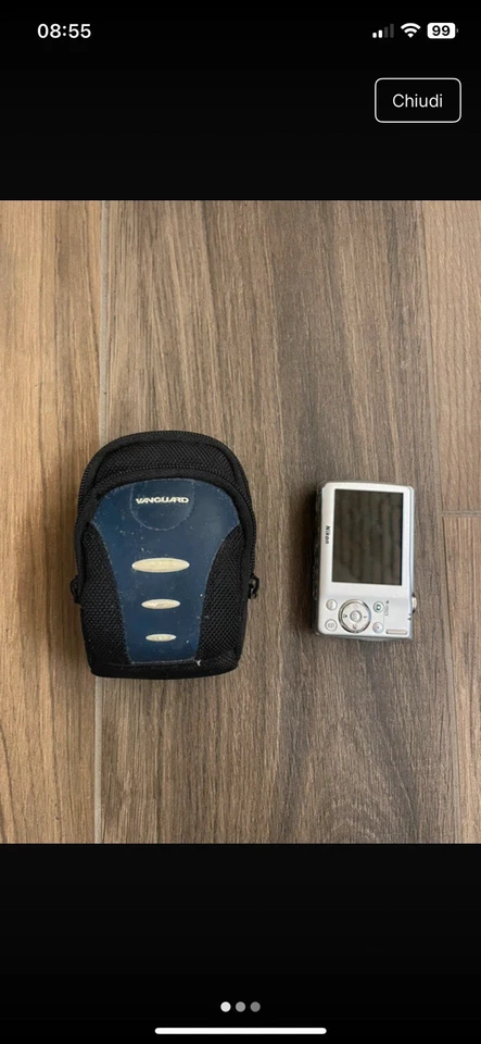 Nikon Coolpix S225+custodia, funzionante - Immagine 2 di 3