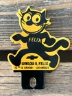 VINTAGE CHEVROLET WINSLOW & FELIX CHEVY GAS STATION PORCELAIN OIL TOPPER SIGN