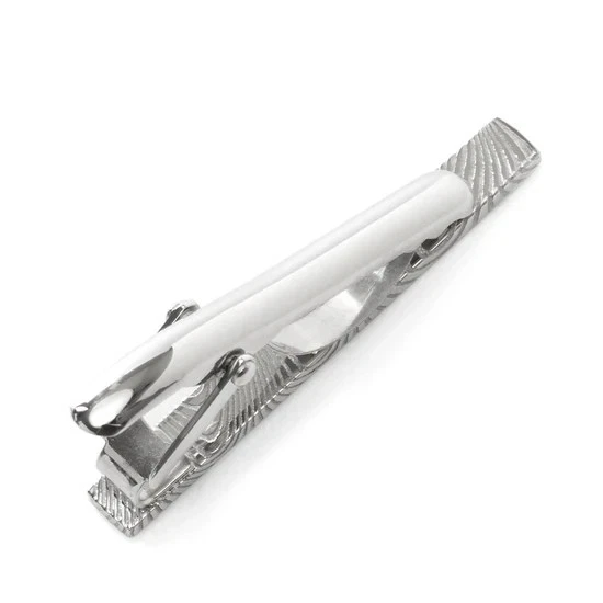 Damascus Stainless Steel Tie Clip - Image 3 of 4