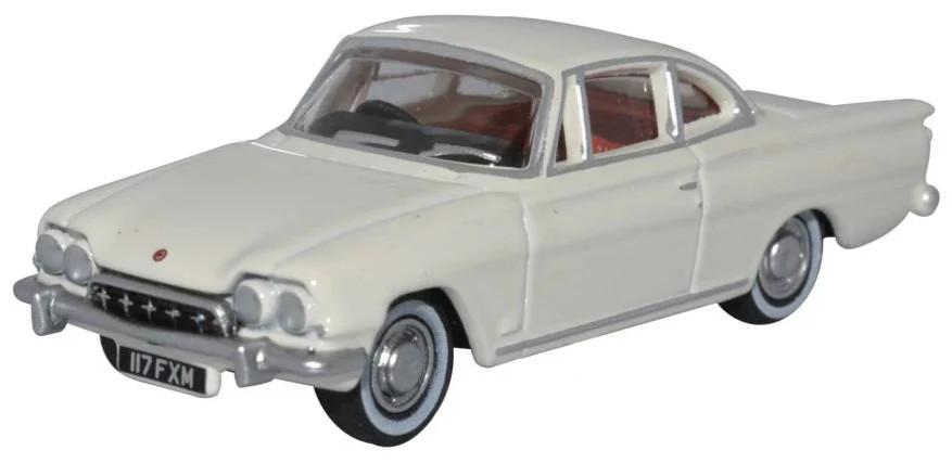 Oxford Diecast 76FCC004 Ford Consul Capri Ermine White