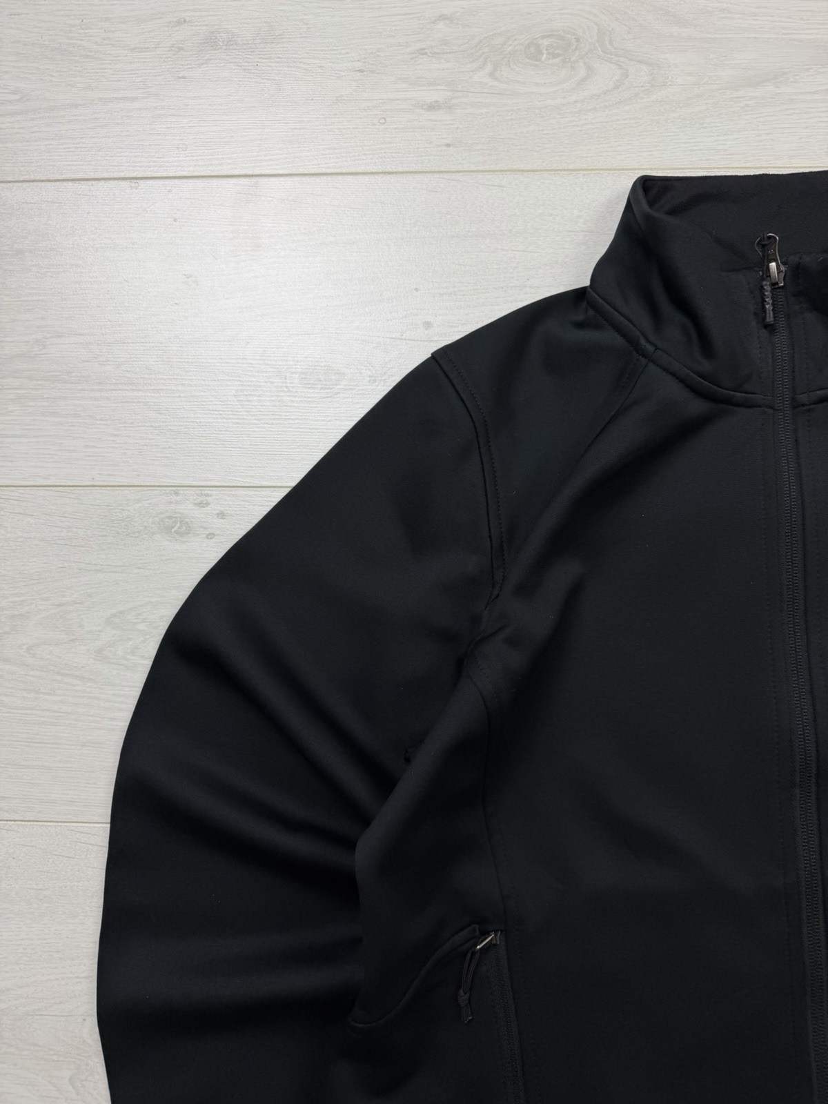 The North Face Windwall Fleece Women’s Full Zip-up Small Logo Hiking Jacket thumbnail 4