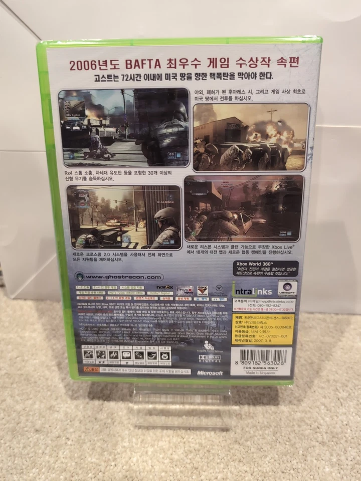 Microsoft XBOX360 Ghost Recon 2 Advanced Warfighter Korean NTSC-J New Sealed - Image 4 of 4