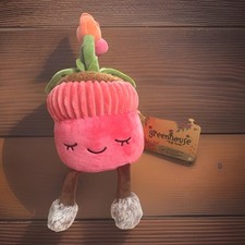 Greenhouse by Russ 12" Inch Potted Tulips Tulip Plant Pot Decor Plush 12”