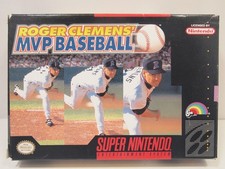 Roger Clemens' MVP Baseball Super Nintendo SNES Authentic BOX ONLY