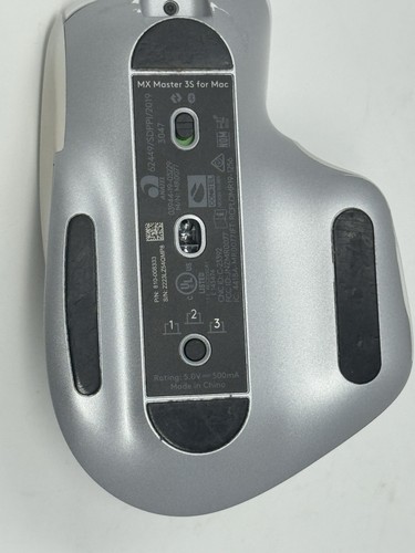 Logitech MX Master 3S for Mac Wireless Mouse (Pale Gray)- mouse Only - Bild 7 von 7