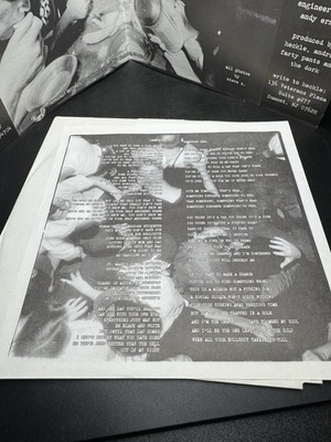 AFI / HECKLE - Self Titled Limited Edition WHITE Vinyl 7