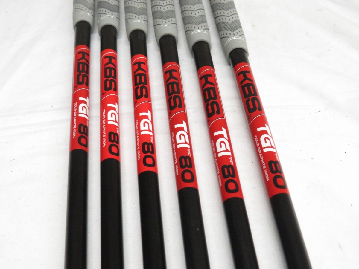 Used RH Wilson Staff Model Iron Set 5-PW KBS TGI 80 Stiff Flex