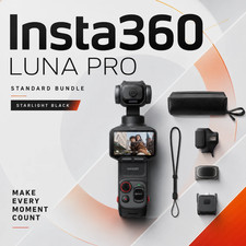 Insta360 Luna Pro Standard Black 1 Inch 8K Leica Summicron 4K30 Verticalf