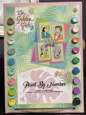 Golden Girls - Paint by Numbers Includes: Paint Board, 18 Paints, and Brush 