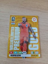 Premium Limited Edition Gold Memphis Depay Panini 365 2025/2026