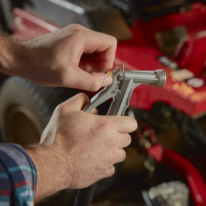 Pack 10 boquillas metálicas rociadoras con frente roscado para manguera jardín Foto 2 de 4