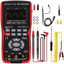 2 In 1 Handheld Automotive Oscilloscope Multimeter - 10mhz Bandwidth 48mss 2 In 1 Handheld Automotive Oscilloscope Multimeter - 10mhz Bandwidth 48mss