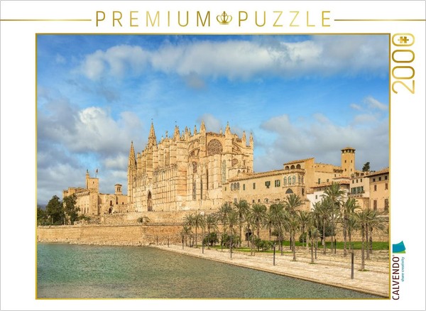 Calvendo Puzzle Palma De Mallorca Cathedral | 2000 Pieces, Finished Size 35.4 ×-image
