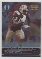 2007 Donruss Gridiron Gear Platinum O's 8/25 Vernon Davis #46 0u1n