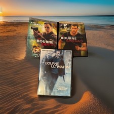 The Bourne DVD Bundle Matt Damon Bourne Identity, Supremacy  Ultimatum EUC