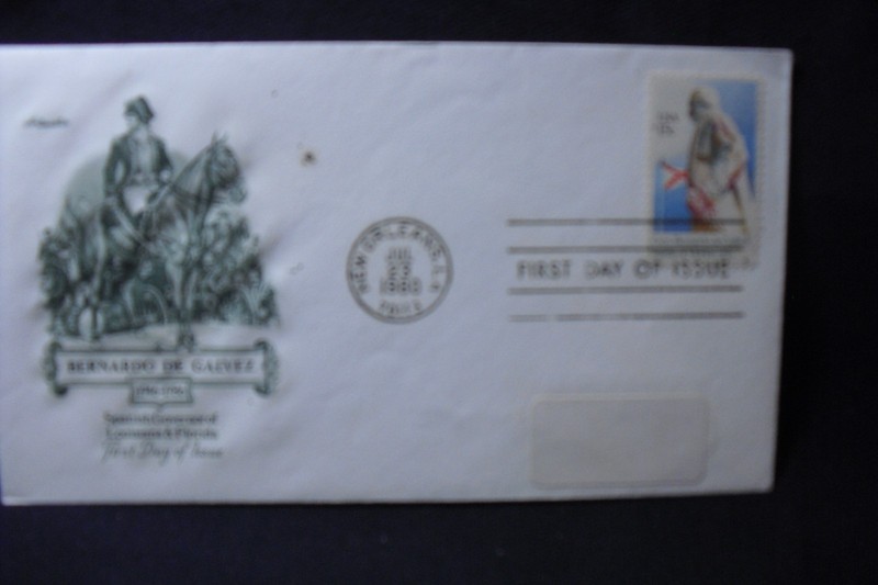 Sc # 1826 (15ct Galvez) on 1980 FDC New Orleans LA Unaddressed