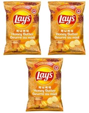 Lay's Honey Butter Flavored Potato Chips, 200g 3 Pack 