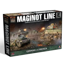 Flames of War Maginot Line - German vs French Starter Set Plastic Feb 14PreOrder
