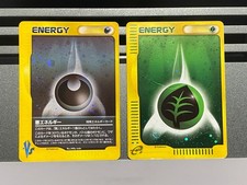 Dark Grass Energy VS Series Expedition Base Set  Japanese Pokemon Card  Holo