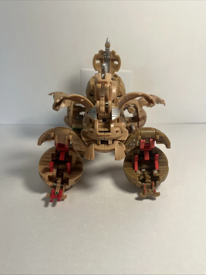 Bakugan Battle Brawlers Subterra Maxus Helios 7 em 1 concluído com cartão RARO - Imagem 2 de 4