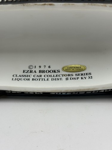 Ezra Brooks 1956 40A Thunderbird Empty Liquor Decanter 1976 #DSP KY 32 With BOX - Picture 8 of 8
