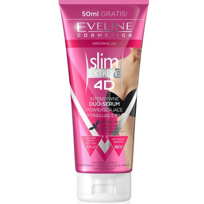 (1L/41,00 ) Eveline Slim Extreme 4D Brustvergrößerung Serum mit Lifting 200ml