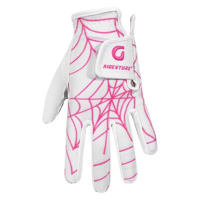 AIGEVTURE Golf Gloves Kids Junior Toddlers Left Hand L (8 10Y), Pink