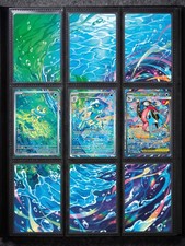 Greninja Line 116 Chaos Rising Extended Art Print Binder Page Custom