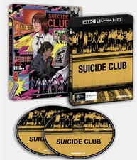 SUICIDE CLUB (2001) 4K UHD & Blu-Ray with slipcover BRAND NEW