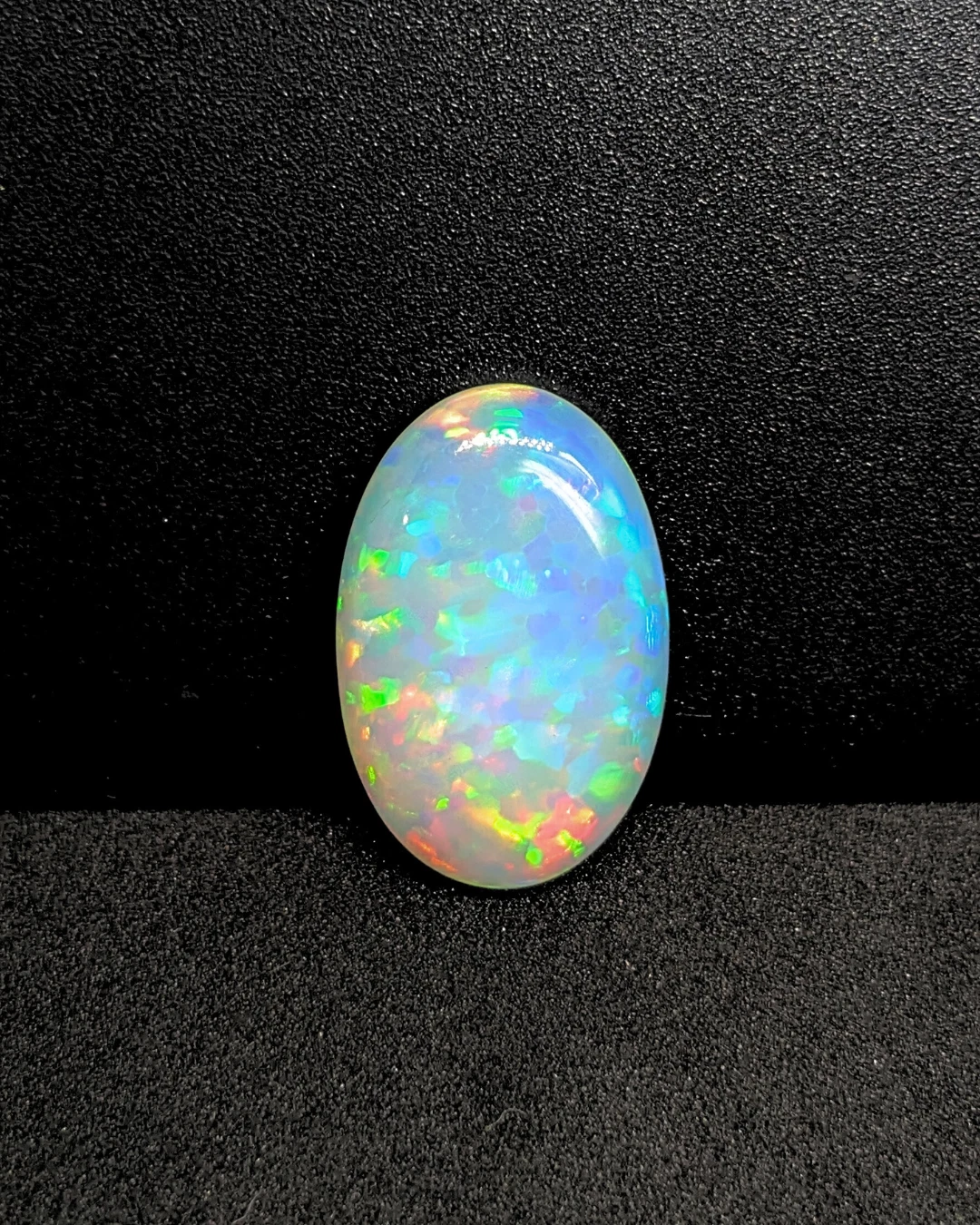Real Ethiopian Welo Opal 9 Ct Loose Oval Cabochon Gemstone 20x15mm for Jewelry image 3