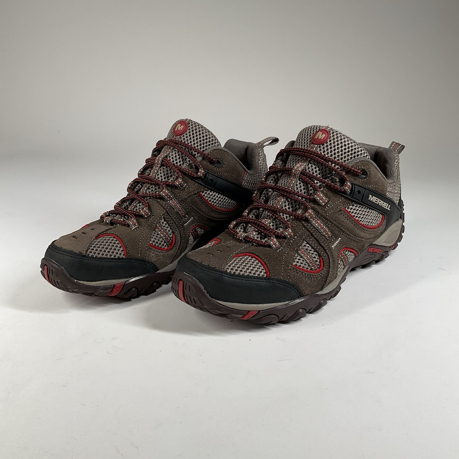 Merrell Yokota Trail Ventilatore Scarpe da Escursionismo Uomo Taglia 10 Bungee Cord Rosso Marrone