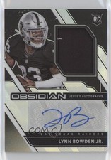 2020 Panini Obsidian Rookie Jersey Autos 138/150 Lynn Bowden Jr #229 Auto 07d9