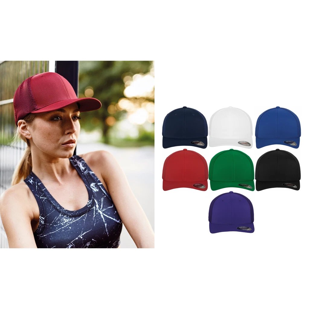 Flexfit by Yupoong Flexfit tactel mesh (6533) - Tactel mesh cap