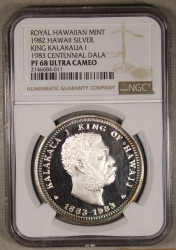 1983 Royal Hawaiian Mint Centennial Dala NGC PF68 UC