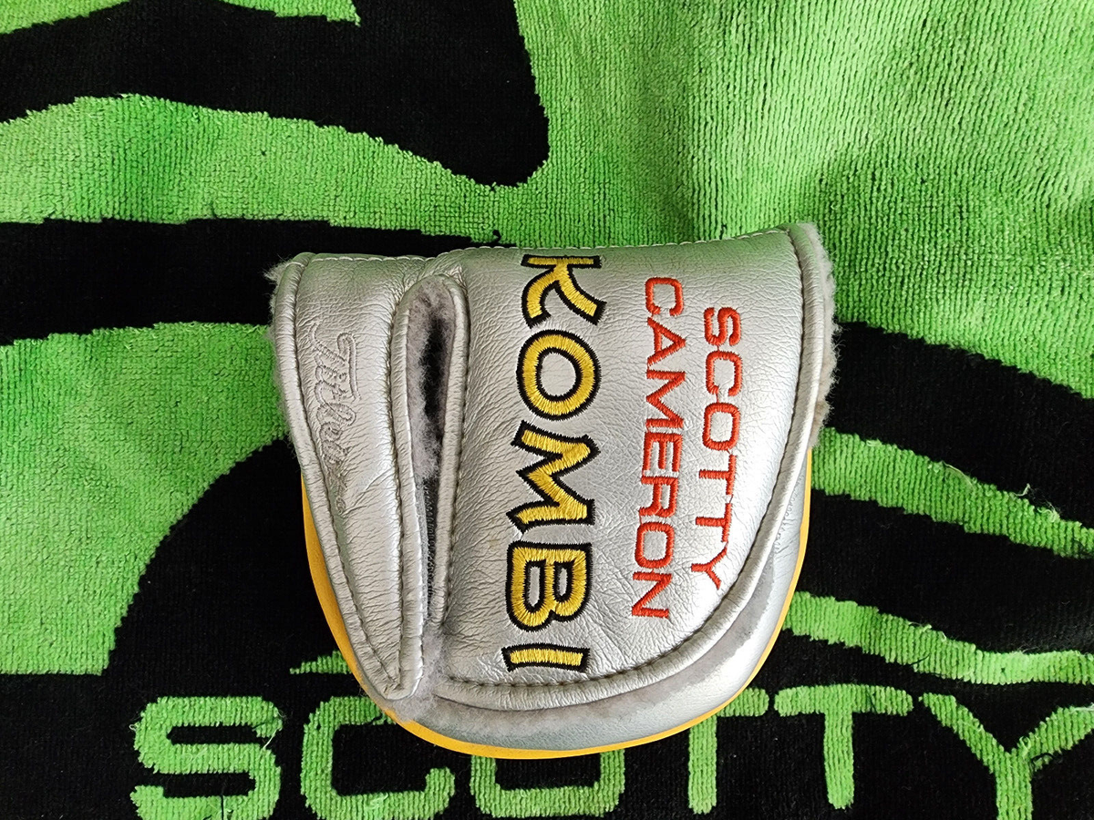 Scotty Cameron Putter Headcover Kombi Mallet Silver RH Head cover