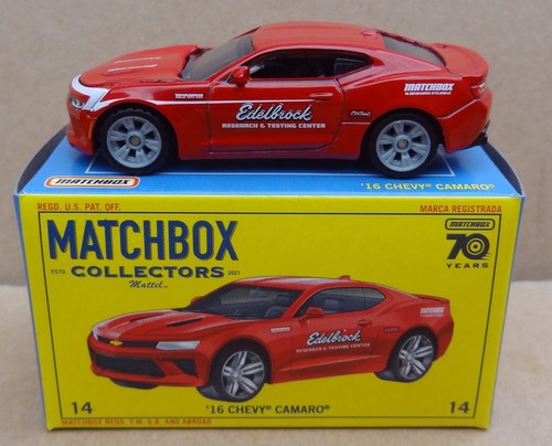 Matchbox Collectors - '16 Chevrolet Chevy Camaro - Edelbrock - moving parts - Picture 2 of 7
