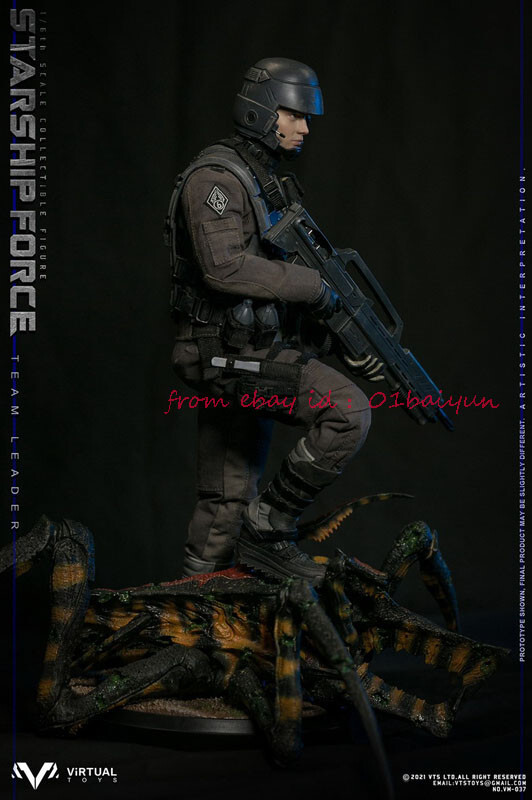 Vts Toys Vm037dx 1/6 Starship Troopers Team Leader Deluxe