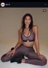 alo airlift high waist 7/8 line up Leggings Raisinette size XS