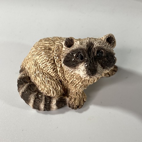 Vintage 1980s Stone Critters Littles Raccoon Lot of 2 Refrigerator Magnets - Picture 9 of 12