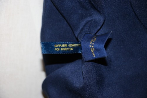 VNTG Polo Ralph Lauren Navy Embroidered MCMLX VII RLPC Blazer Jacket RARE Sz 10 - Picture 15 of 17