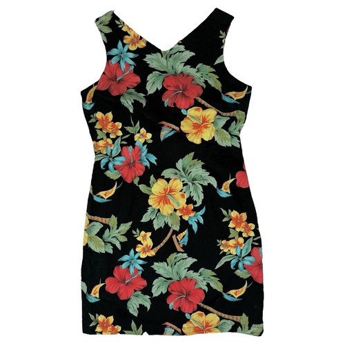 Aloha Authentic Hawaiian Bright Multicolor Sleeveless Cotton Dress Size Small | eBay Aloha Authentic Hawaiian Bright Multicolor Sleeveless Cotton Dress Size Small | eBay
