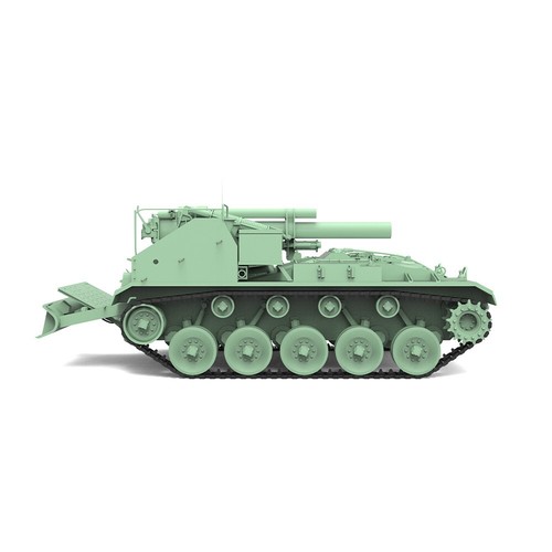 SSMODEL SS35516 1/35 Kit Modelo Militar US M41 Artillería Autopropulsada GUERRA WoT - Imagen 4 de 5