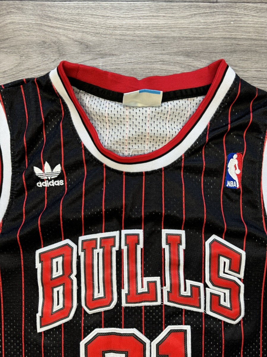 Adidas Hardwood Classic #91 Dennis Rodman NBA Chicago Bulls