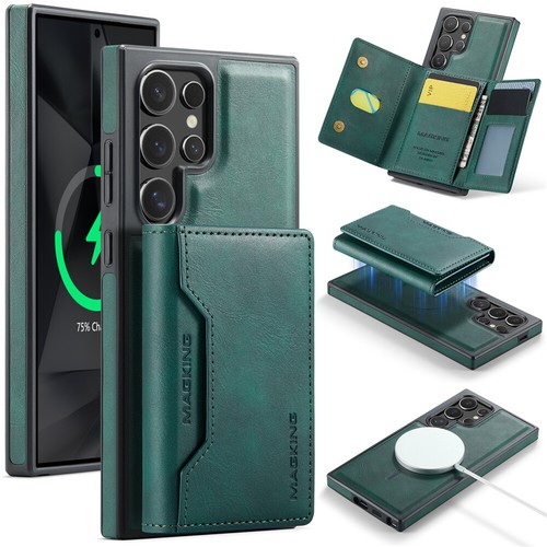 For Samsung S25 S24 Plus Ultra S23 Removable Magnet Leather Wallet Case Cover AU - Picture 14 of 60
