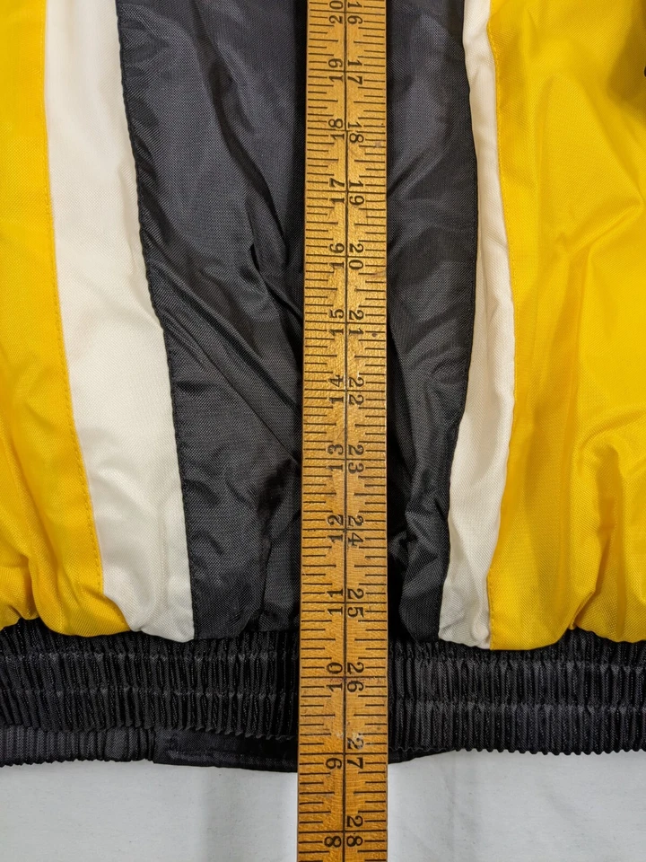 Vintage Pro Player Pittsburgh Steelers Jacket 90s puffer Coat Mens Size L NFL - Image 3 of 4