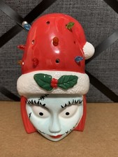 The Nightmare Before Christmas Ceramic Luminary Sally Head Missing Light