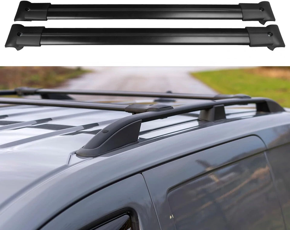 Roof Racks Cross Bars New For BMW 3 Series E46 Wagon 1998-2006 Black or Gray Foto 4 de 4