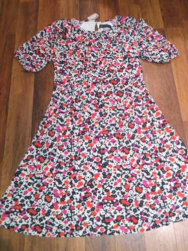 Abito da donna Tommy Hilfiger taglia 6 nuovo con etichette floreale bellissimo elasticizzato - Foto 2 di 9