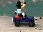1979 Vintage Mickey Mouse Matchbox 586 Jeep Car Walt Disney Productions Lesney