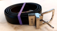 Chaps Boys Reversible Belt Black/ Brown Manmade Leather Sz L 30 32 Dress